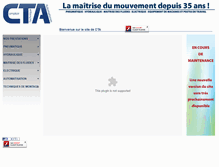 Tablet Screenshot of cta-automation.com